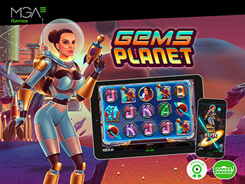 , The new MGA Games slot game premiere Gems Planet is a new world full of adventures – European Gaming Industry News &#8211; uBetMobile.com