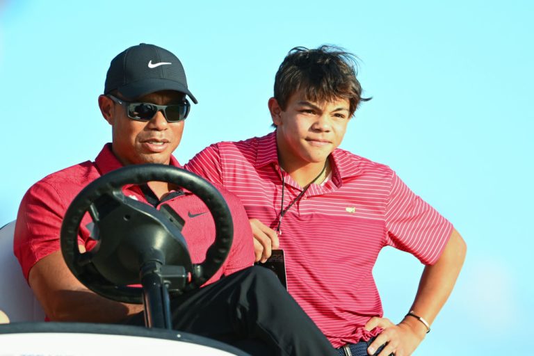 Tiger Woods Says Son Charlie, 13, Is Outdriving Him – uBetMobile.com