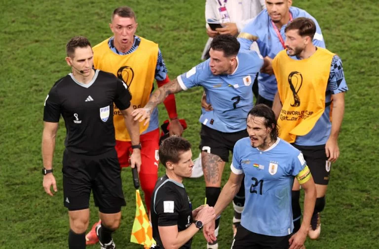 Uruguay Gamers Go Ballistic On Refs Next Entire world Cup Exit – uBetMobile.com