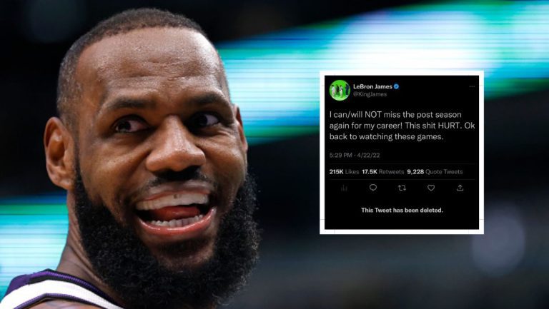 Yikes, LeBron James Deleted Tweet Guaranteeing Lakers’ Trip To The NBA Playoffs – Mobile Betting Online – uBetMobile.com