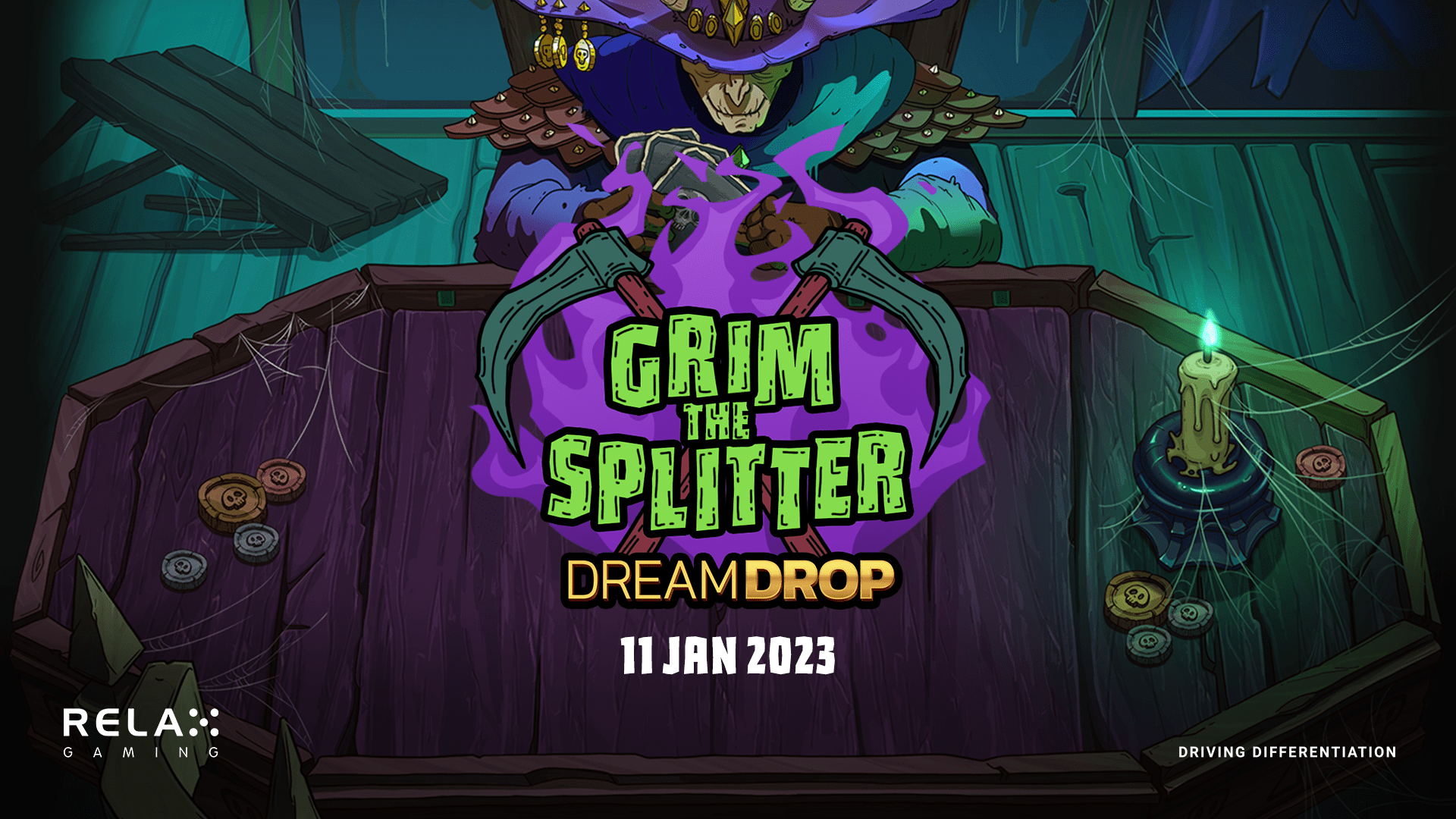 Relax Gaming kicks off 2023 with Grim the Splitter Dream Drop – European Gaming Industry News &#8211; uBetMobile.com