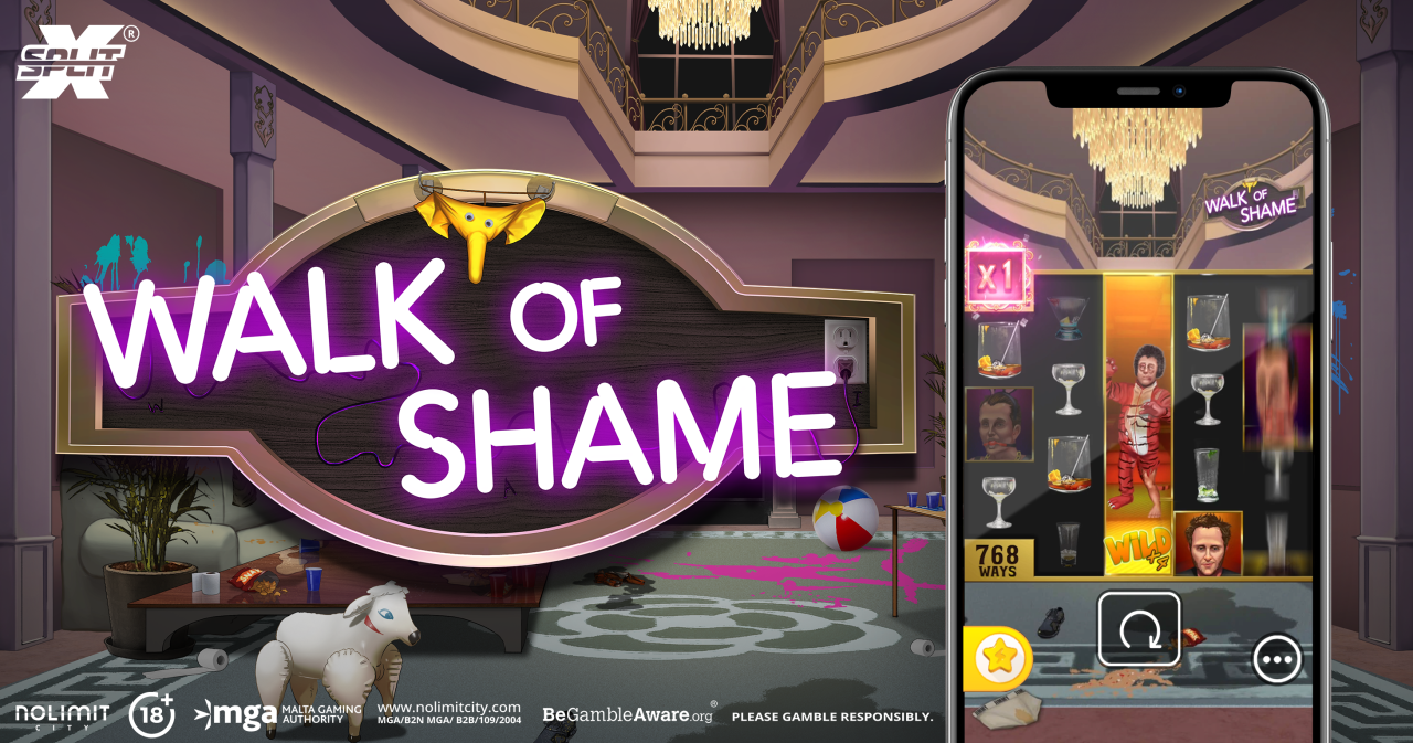 Nolimit City Lets Loose, with ‘Walk Of Shame’ Release – European Gaming Industry News &#8211; uBetMobile.com