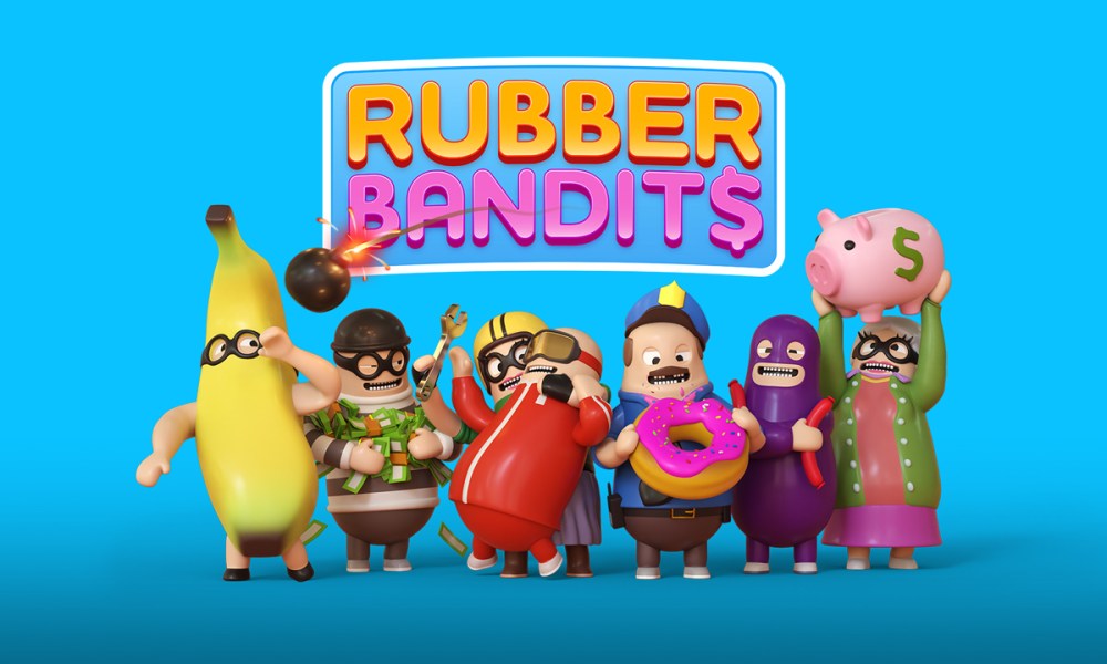 , Criminally fun multiplayer party game Rubber Bandits launches onto Nintendo Switch!&#8211; European Gaming Industry News