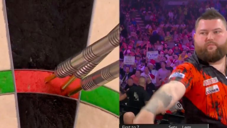 Announcers, Crowd Lose Their Minds During Insane Darts Leg – uBetMobile.com