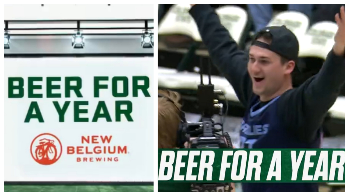 , University College student Hits Fifty percent-Courtroom Shot To Win A 12 months Of Totally free Beer! – Mobile Betting Online &#8211; uBetMobile.com