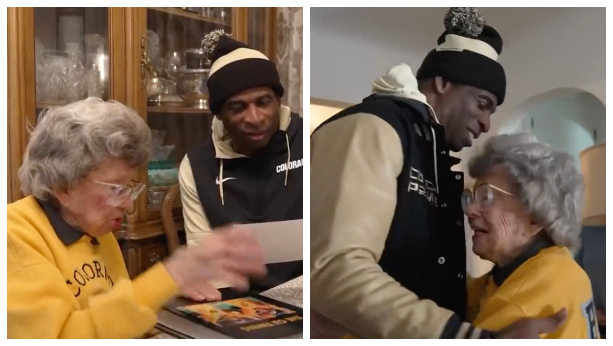 , Deion Sanders Meets With Colorado Superfan Peggy Coppom – Mobile Betting On the web &#8211; uBetMobile.com