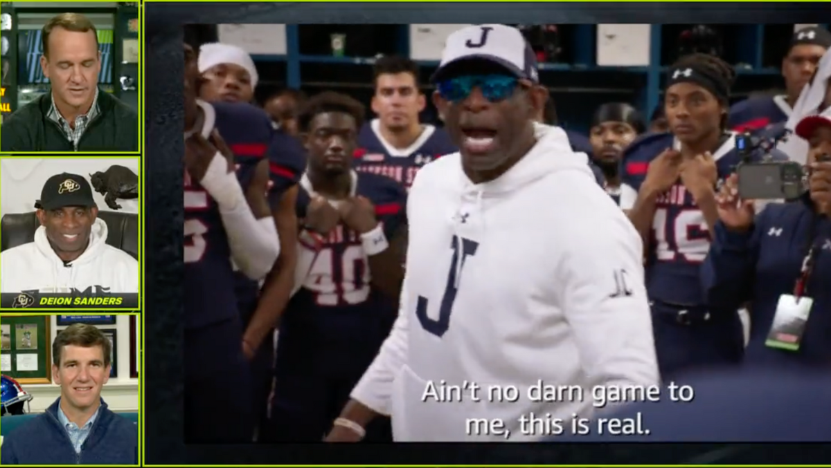 , Deion Sanders Talks Fiery Halftime Speeches, Bad Calls With Peyton &#038; Eli &#8211; uBetMobile.com