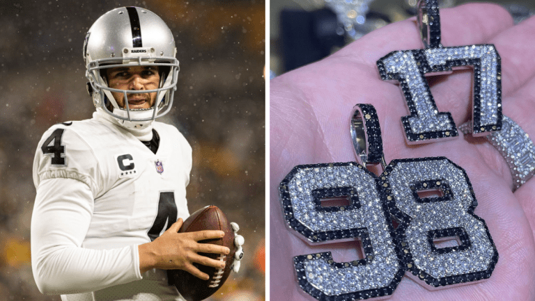 Derek Carr Gifted Custom Jewelry To Raiders All-Pro Teammates – uBetMobile.com