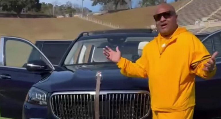 Dripped-Out Hue Jackson Poses With Maybach, Chirps Deion Sanders – uBetMobile.com