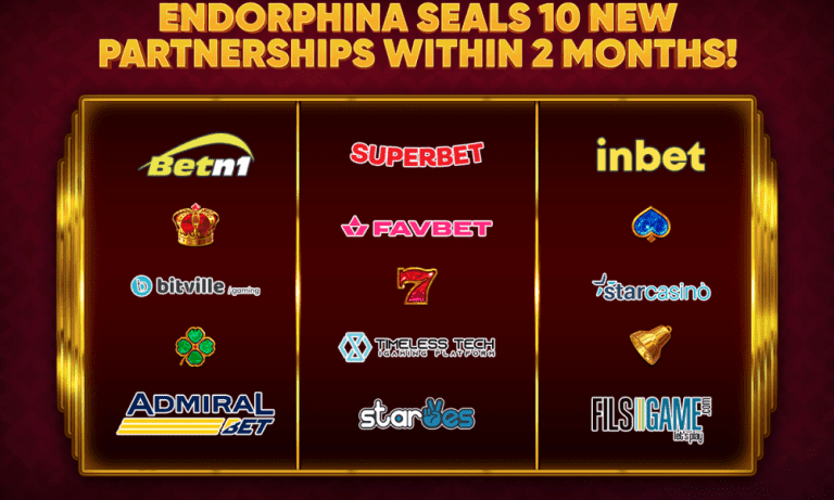 Endorphina seals 10 new partnerships within 2 months! – European Gaming Industry News – uBetMobile.com