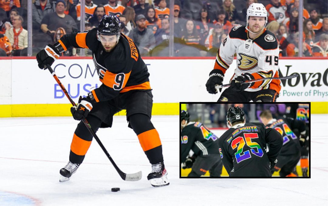 , Flyers Player Bashed For Refusing To Wear LGBT-Themed Jersey – Mobile Betting Online &#8211; uBetMobile.com