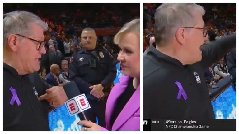 Geno Auriemma Goes Nuts On ESPN Reporter During Halftime Interview – Mobile Betting Online – uBetMobile.com