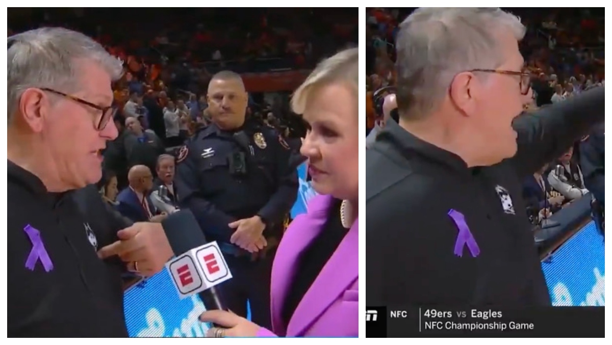 , Geno Auriemma Goes Nuts On ESPN Reporter During Halftime Interview – Mobile Betting Online &#8211; uBetMobile.com