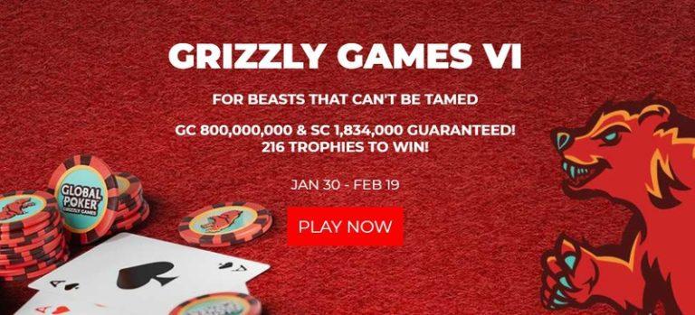 Grizzly Games Online Poker Series Returns To Global Poker Jan. 30 Through Feb. 19 – uBetMobile – 2023