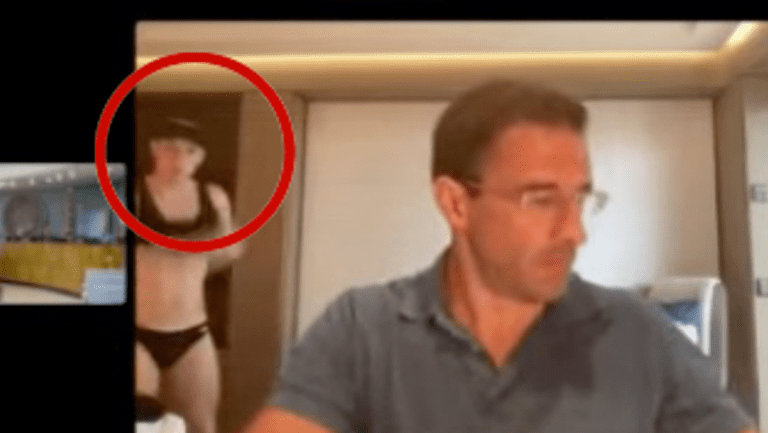 Half Naked Man Appears In Background Of Arizona Dem’s Zoom Call – Mobile Betting Online – uBetMobile.com