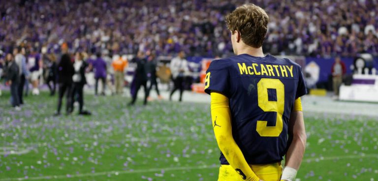 JJ McCarthy Walks Out Of CFB Playoff Presser After Bold Declaration – uBetMobile.com