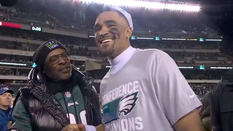 Jalen Hurts Hits ‘Fresh Prince Of Bel Air’ Handshake With DJ Jazzy Jeff – uBetMobile.com