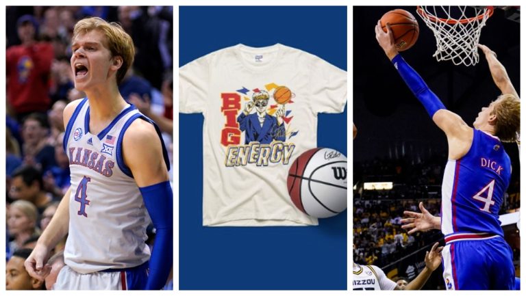 Kansas Freshman Gradey Dick Releases ‘Big Energy’ T-Shirt – uBetMobile.com