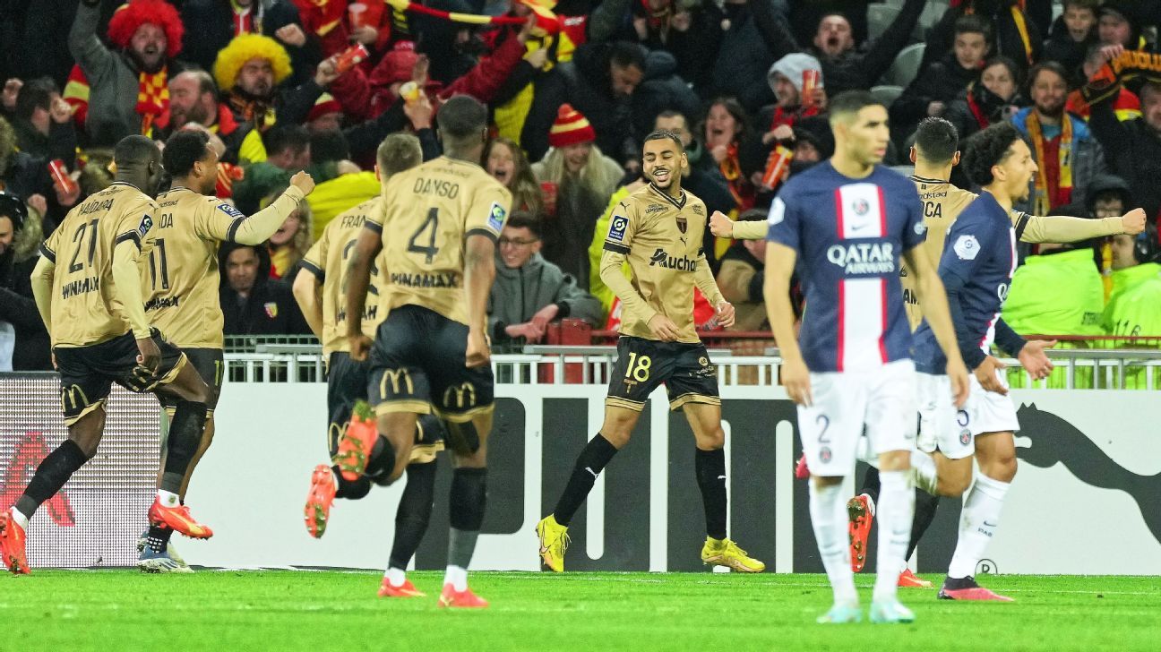 , Lens vs. Paris Saint-Germain &#8211; Football Match Report &#8211; January 1, 2023 &#8211; uBetMobile.com