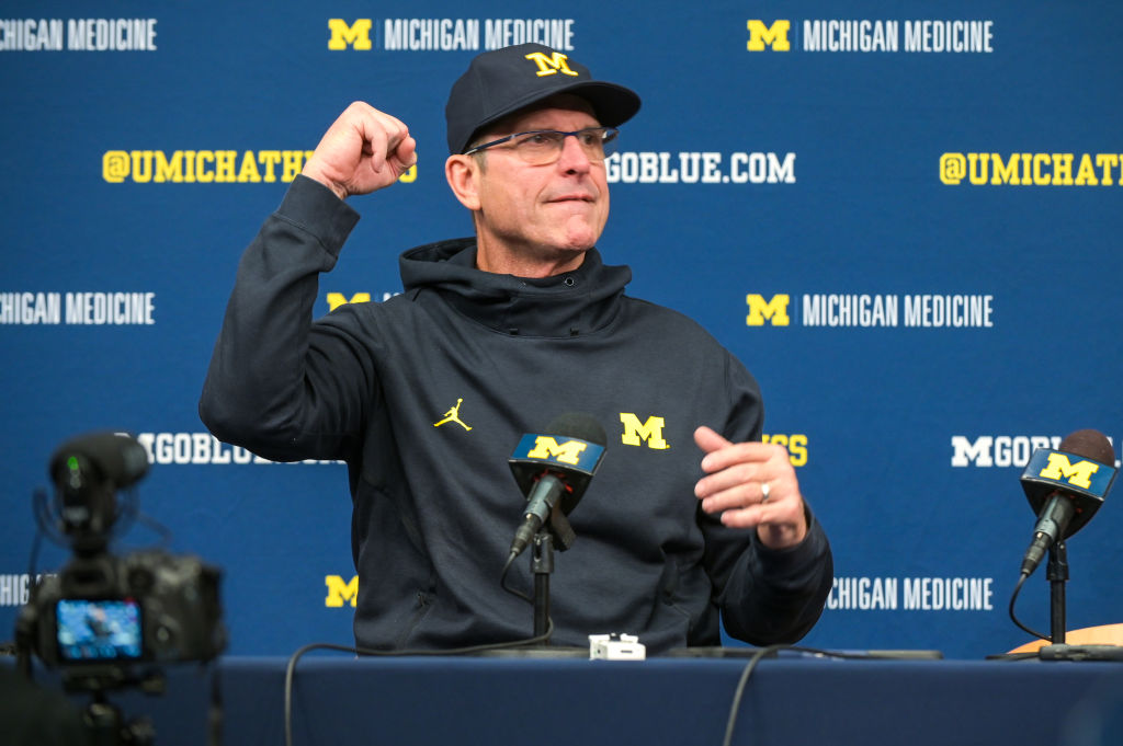 , Michigan Football Coach Jim Harbaugh Remaining, College President Says &#8211; uBetMobile.com