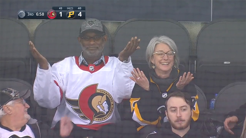 , NHL Parents Give Priceless Reaction As Two Sons Called For Penalties &#8211; uBetMobile.com