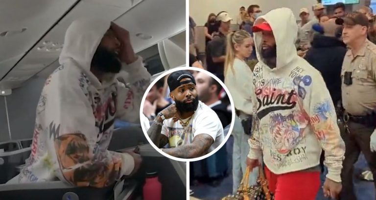 New Video Shows Angry Odell Beckham Jr. Calling Airplane Passenger ‘Fat’ and ‘Ugly’ Before Getting Booted From Flight – Mobile Betting Online – uBetMobile.com