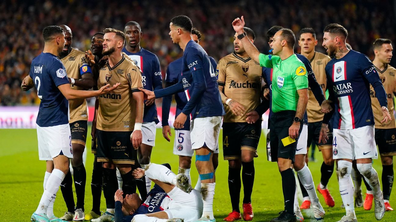 , PSG vs. Lens title race, four teams going down &#8211; uBetMobile.com