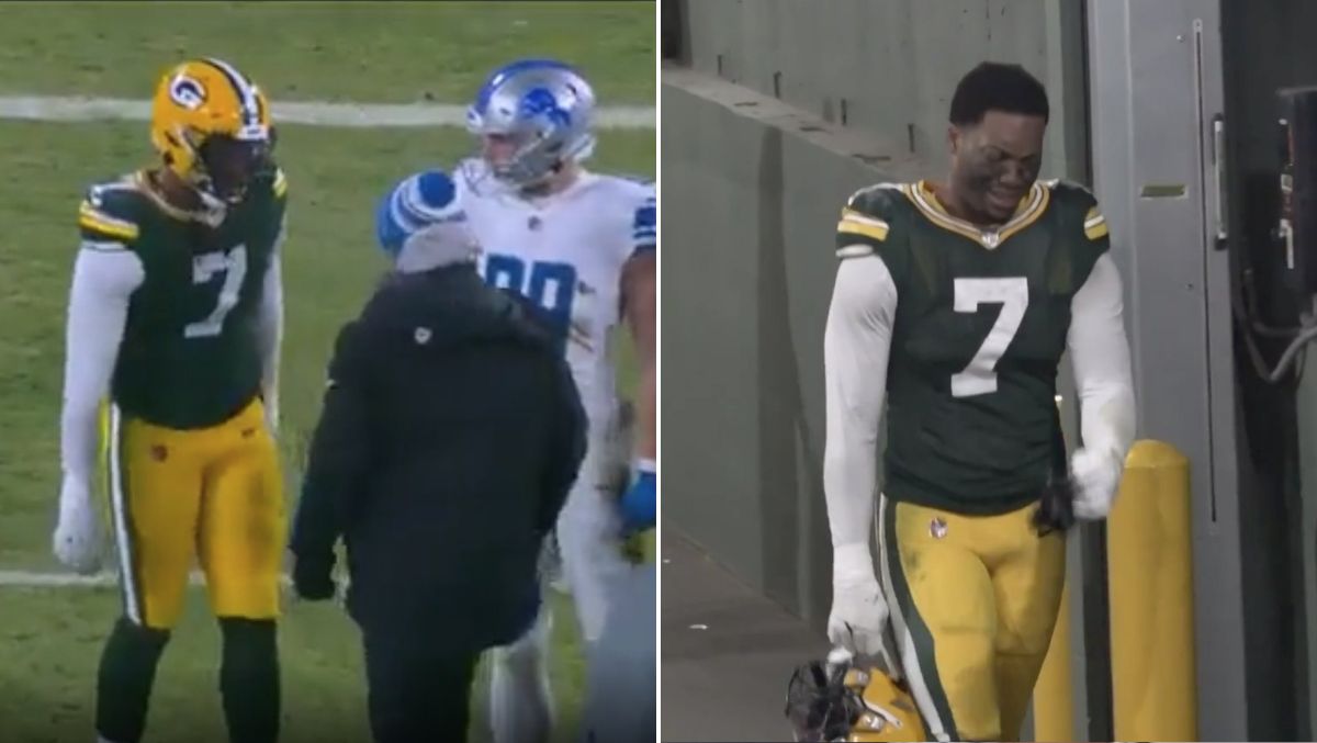 , Packers LB Quay Walker Shoves Lions Medical Staff Member For No Apparent Reason, Gets Ejected From Game – Mobile Betting Online &#8211; uBetMobile.com