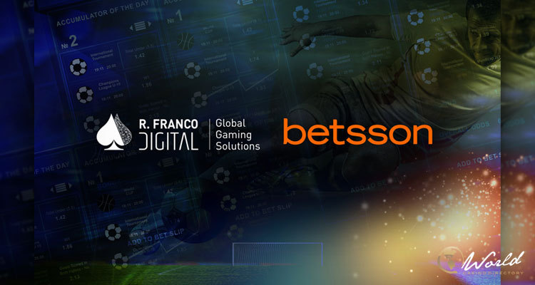 R. Franco Group Signs Major Deal with Betsson Group to Deliver Popular Content – uBetMobile – 2023