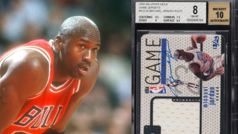 Rare Michael Jordan Card, Featuring Jersey Patch And Autograph, Sells For $840K – Mobile Betting Online – uBetMobile.com