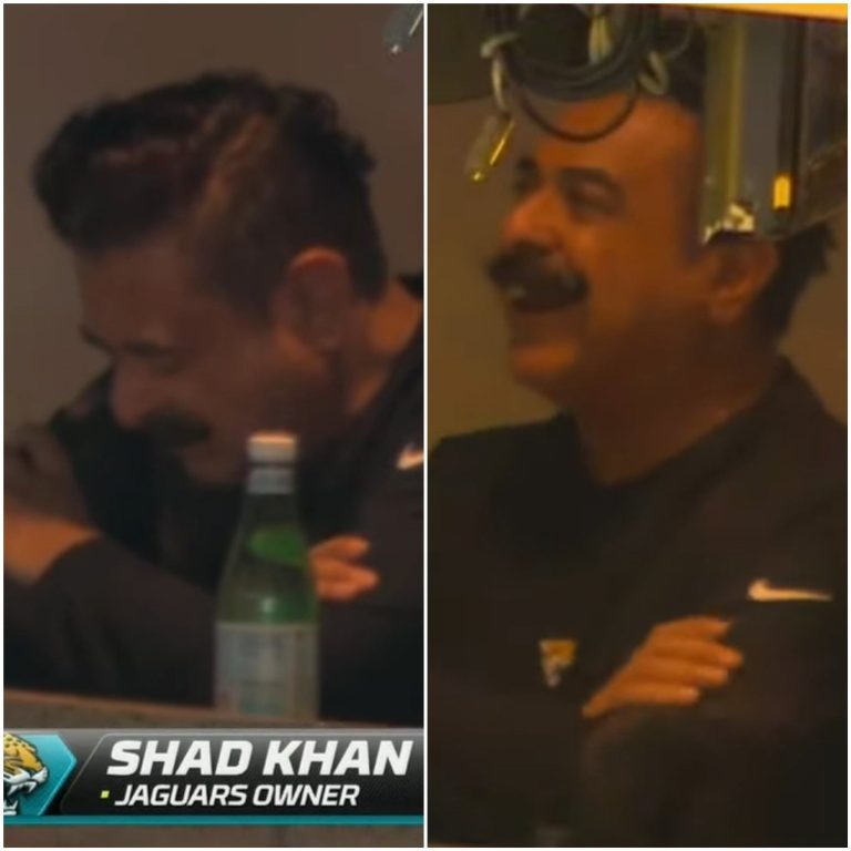 Shad Khan Hilariously Fell Asleep As Jaguars Trailed, Woke Up For TD – uBetMobile.com