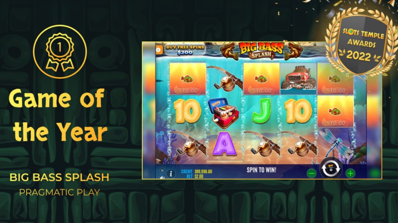 Slots Temple Awards: Big Bass Splash Voted Game of the Year by Slots Fans &#8211; uBetMobile &#8211; 2023