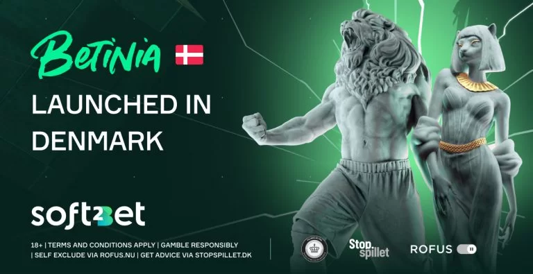 Soft2Bet launches its first brand in Denmark – Betinia – uBetMobile – 2023