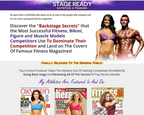 Stage Ready Nutriton &#038; Training &#8211; uBetMobile.com