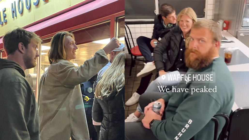 , Trevor Lawrence, Jaguars Celebrate Wild Card With Beer At Waffle House &#8211; uBetMobile.com