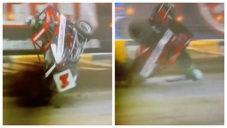 Wild Chili Bowl Wreck Shows Ashton Torgerson Thrown From Car – uBetMobile.com