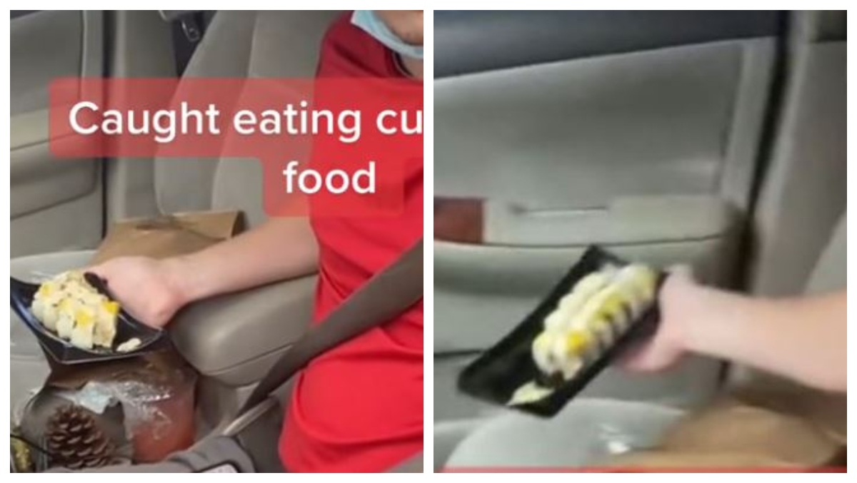 , Girl Catches DoorDash Driver Eating Her Meals Rather Of Delivering It – &#8211; uBetMobile.com