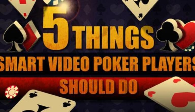 5 Straightforward Video Poker Tips That Each Casino Player Ought to Know – uBetMobile – 2023