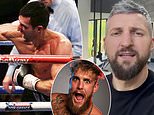 Carl Froch threatens to knock Jake Paul &#8216;into f***ing orbit&#8217; as their disagreement escalates