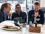 Co-house owners Todd Boehly and Behdad Eghbali share a wholesome lunch with Graham Potter and Emma Hayes