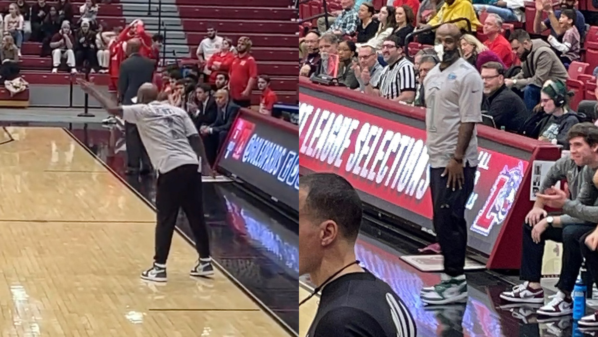 , Faculty Basketball Coach Rocking Jalen Hurts Jersey Goes Ballistic &#8211; uBetMobile.com