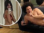 Emily Ratajkowski and fling Eric Andre each pose NAKED in raunchy Valentine&#8217;s Day put up 