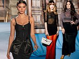 Emily Ratajkowski appears unimaginable with Suki Waterhouse and Ashley Graham at Tory Burch throughout NYFW