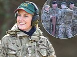 G.I. Sophie! Countess of Wessex looks ready for action in a camo jacket – uBetMobile.com