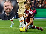 Graham Potter sarcastically fumes that Tomas Soucek was West Ham&#8217;s &#8216;goalkeeper&#8217;