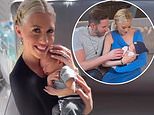 Heather Rae El Moussa celebrates her son Tristan turning three weeks outdated