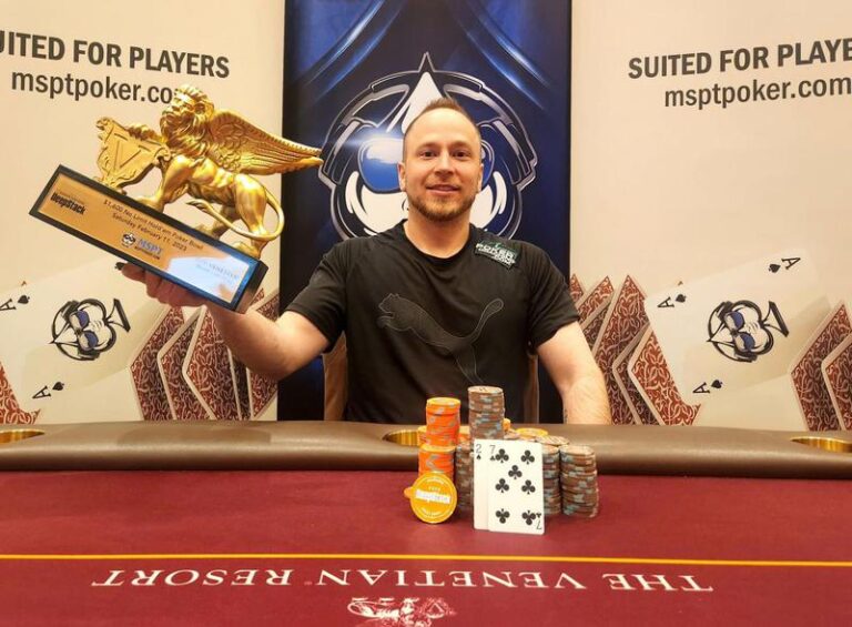 James Romero Wins Mid-States Poker Tour $1,600 Fundamental Occasion At The Venetian Resort – uBetMobile – 2023