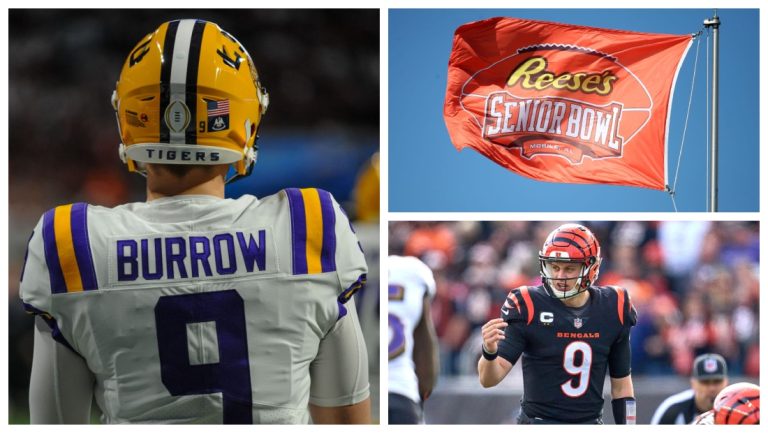 Joe Burrow Still Has His Senior Bowl Jerseys, Even Though He Never Came To The Game – Mobile Betting Online – uBetMobile.com