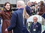 Kate Middleton greets previous historical past trainer with a hug throughout visit to Cornwall museum