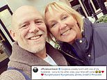 Mike Tindall enjoys a &#8216;beautiful sneaky lunch&#8217; together with his &#8216;camp spouse&#8217; Sue Cleaver &#8211; uBetMobile.com